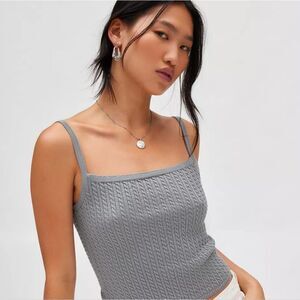 BDG Cable Knit Sweater Cami size S nwt